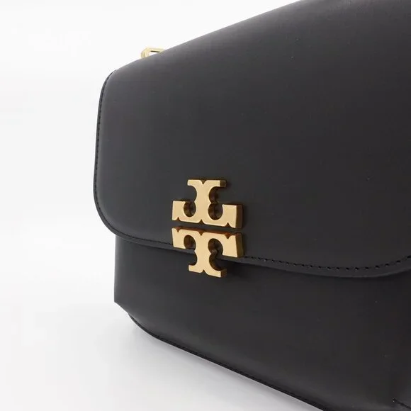 Tory Burch Eleanor Slim Saddlebag Black OS - Picture 11 of 16